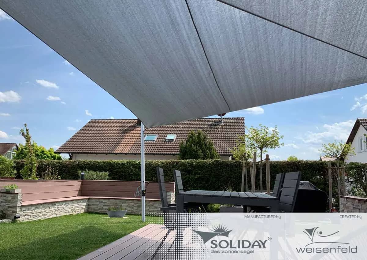 SOLIDAY M - manuell aufrollbares Sonnensegel  3