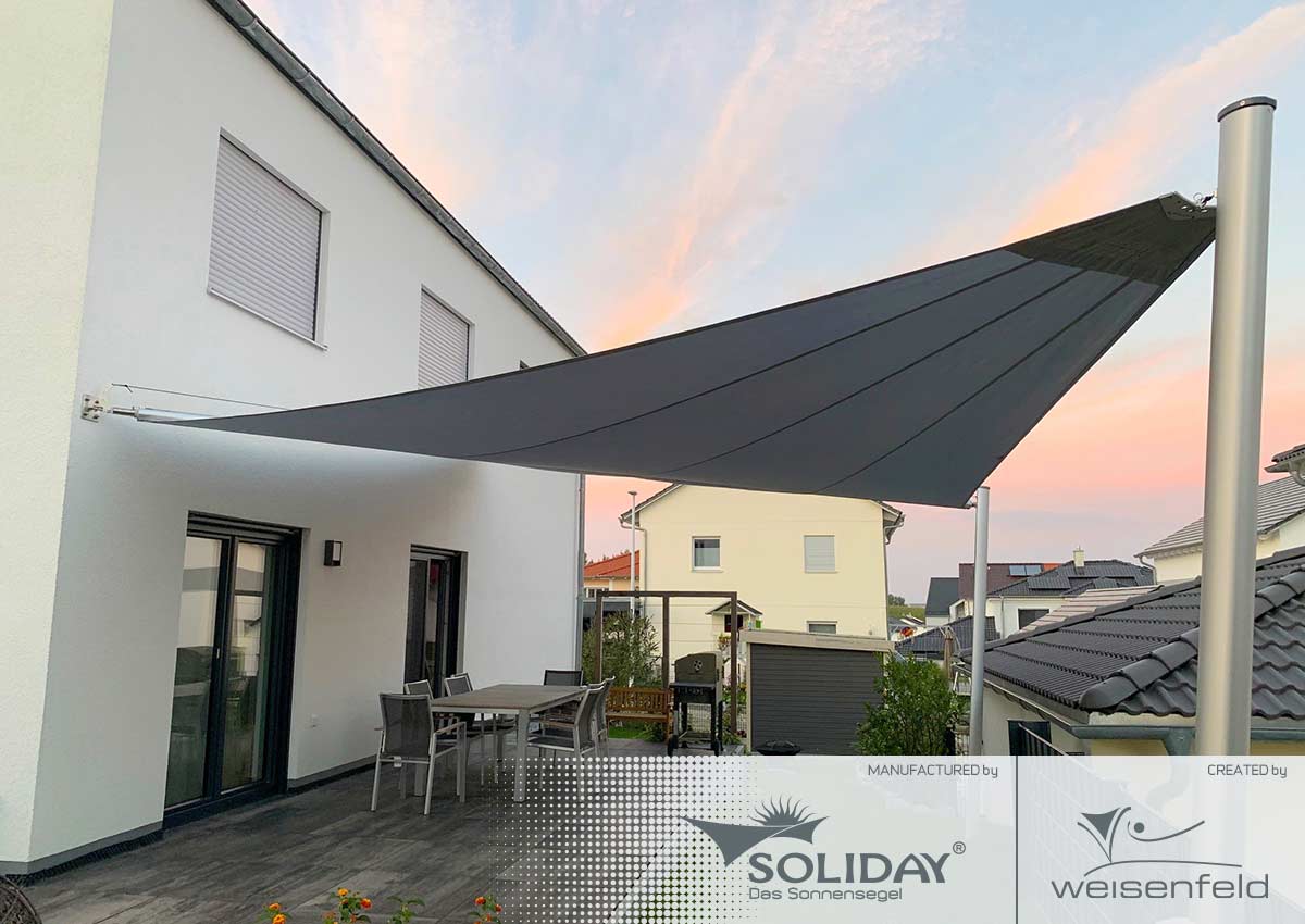 SOLIDAY C - vollautomatisches Sonnensegel